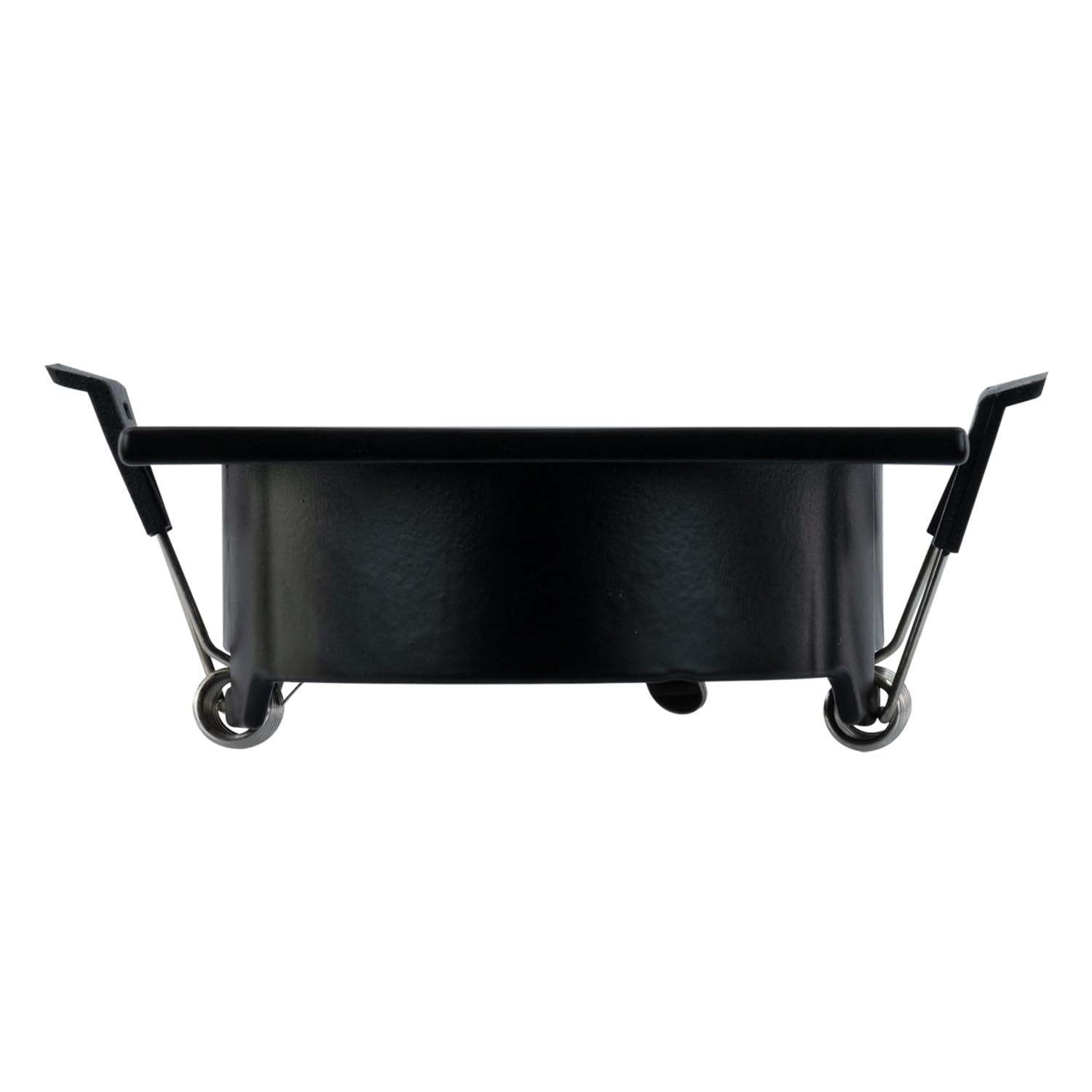 Popp® Marco Downlight ARO Marco Fijo con Curva Interior aluminio para bombilla GU10, MR16 Negro Cuadrado para corte de Ø70mm para pasillo, oficina, salon etc (Pack 10 unidad, Negro Cuadrado)