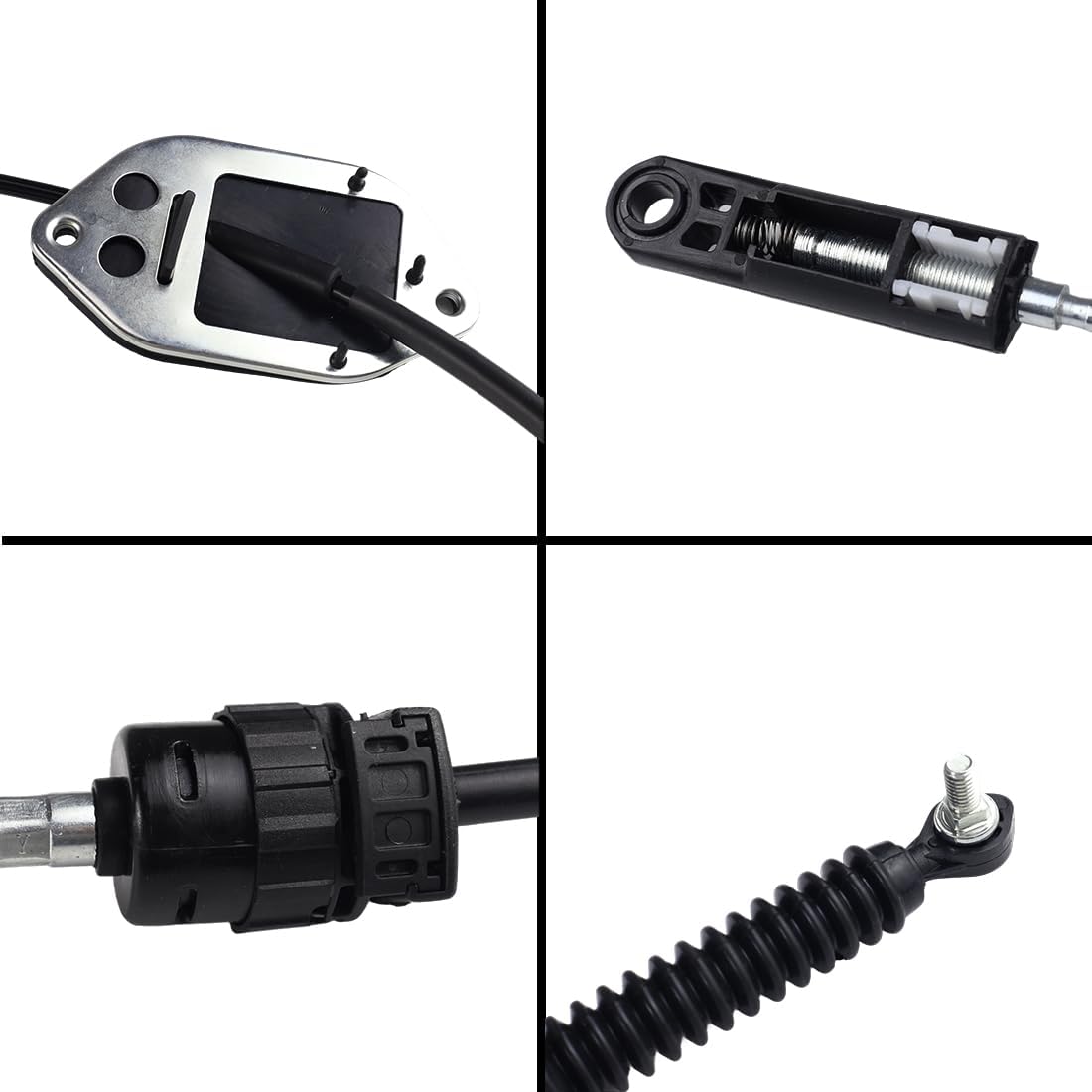 Transmission Shift Cable Compatible with Toyota RAV4 2006–2012, Gearshift Cable Replaces 33820-42250, 33820-0R010, 3382042250, 338200R010