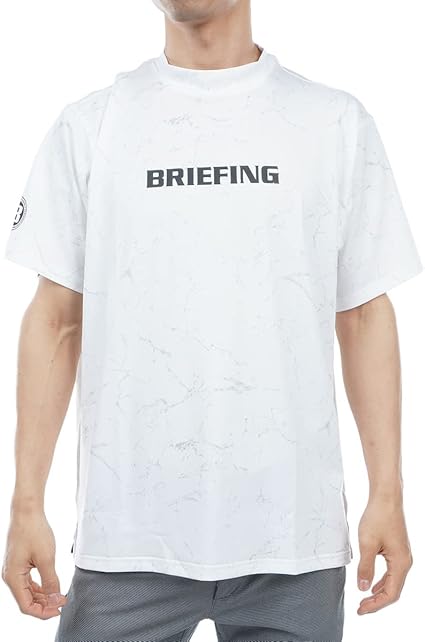 BRIEFING タイダイハイネックリラックスフィットシャツ BRIEFING GOLF - MENS TIE DYE HIGH NECK RELAXED FIT | メンズ