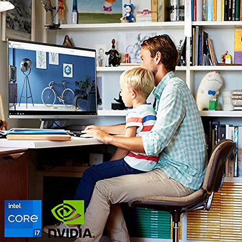 Acer Aspire C27-1655-UA93 AIO Desktop | 27" Full HD IPS Display | 11th Gen Intel Core i7-1165G7 | NVIDIA GeForce MX330 | 16GB DDR4 | 512GB SSD | 1TB HDD | Intel Wireless Wi-Fi 6 | Windows 10 Pro - Image 3