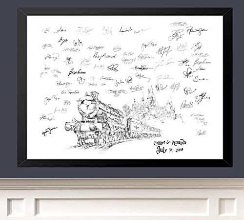 Amazon.com: Harry Potter Wedding Guest Book Alternative, Fairytale ...