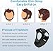 Anti Snoring Devices - Chin Strap for Sleeping - Simple and Effective Stop Anti Snoring Chin Strap - Adjustable Airflow Jaw Strap - Snoring Solution for Women and Men - Black - FA5