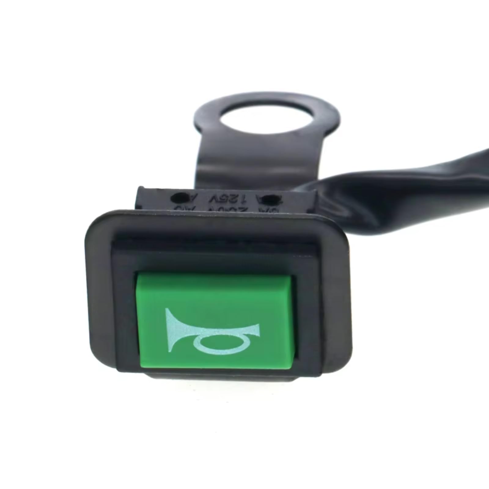 Motocicleta Interruptor de Encendido 22,5mm Botón De Interruptor De Bocina Para Motocicleta Para Scooter Bicicleta Plástico Accesorio Para Bicicleta Piezas De Bicicleta Eléctrica