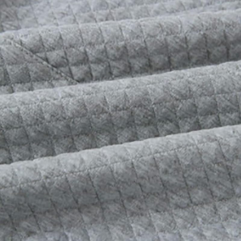 Women's Fashion Quilted Pattern Long Sleeve Casual Zipper Sweatshirt Solid Color Pullover Shirt Top.JNINTH - Image 5