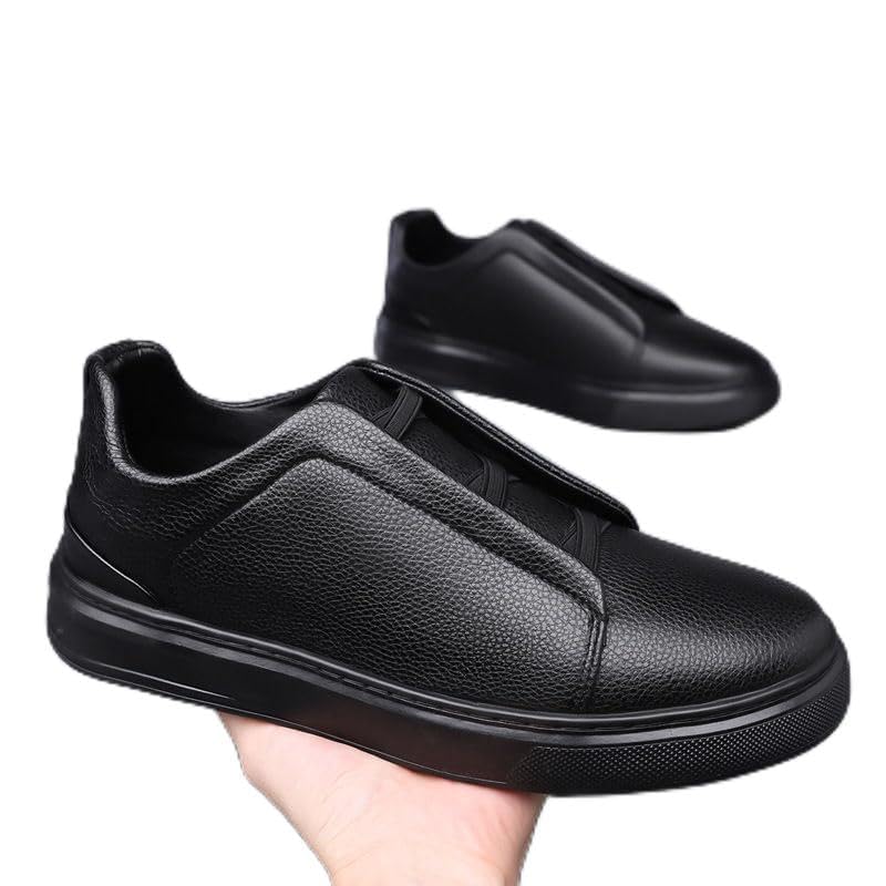 Heritage Leather Crossover Sneakers