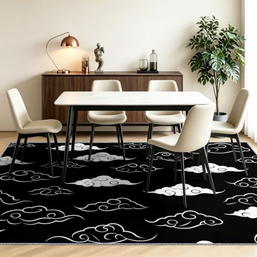Alfombra lavable que no se desliza de 90 x 150 cm solución para suelos fríos y húmedos 4