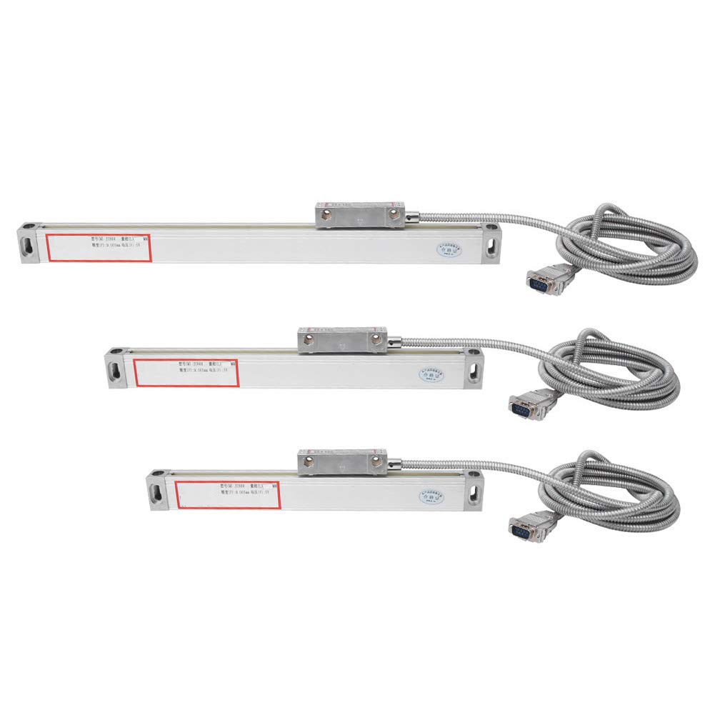 Digital Readout DRO, 3pcs/Set Lathe Linear Scale Linear Scale Encoder