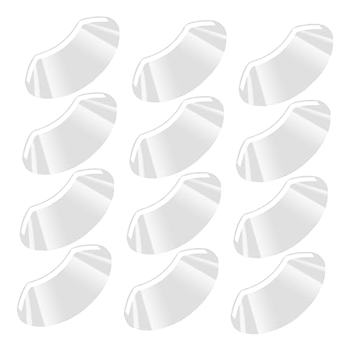 FRCOLOR 100 piezas de visera de ojo de corte de pelo de ducha, protectores de ojos para salón y hogar