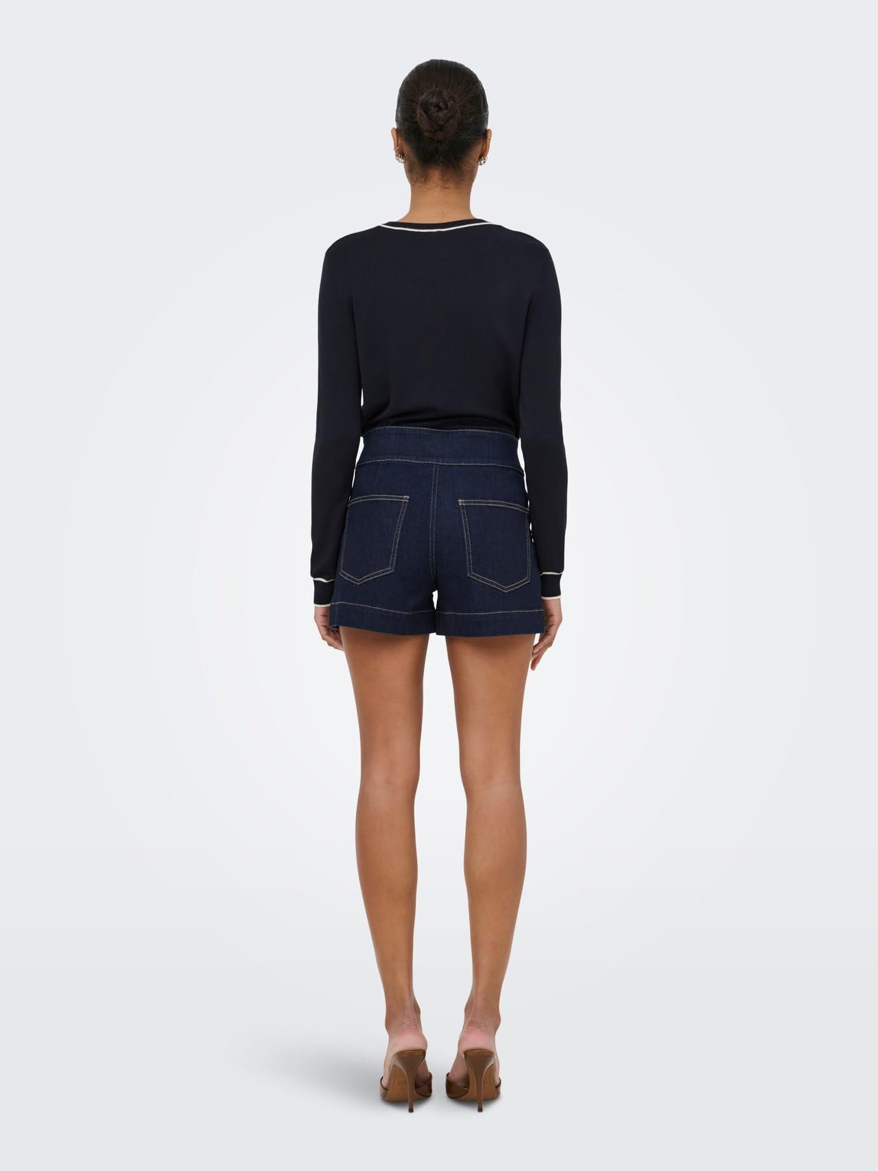 Only Onlemilia Hw Gold But DNM Shorts Noos - Onlemilia Hw Gold But DNM Short Noos - Smart Casual - Femme