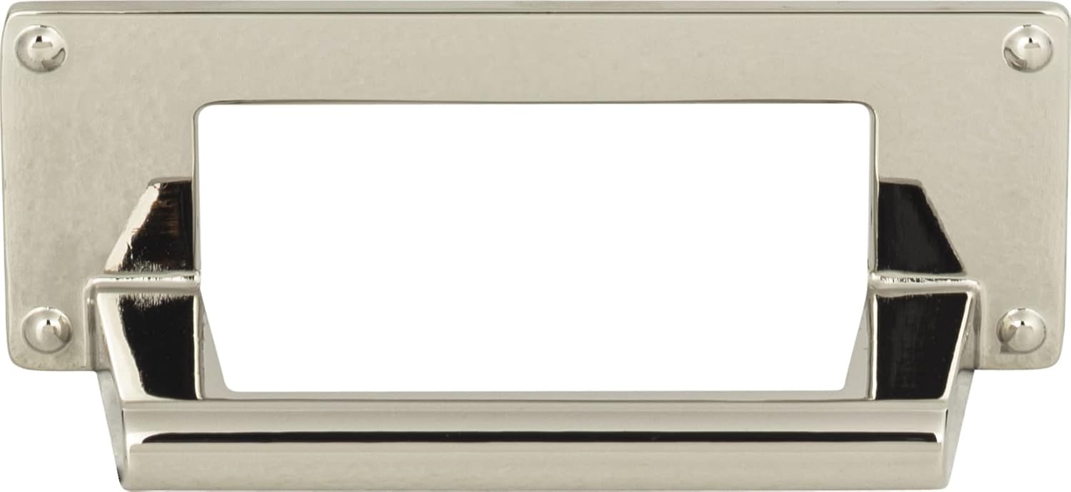 Atlas Homewares A301-PN Bradbury Collection Cup Pull, Polished Nickel