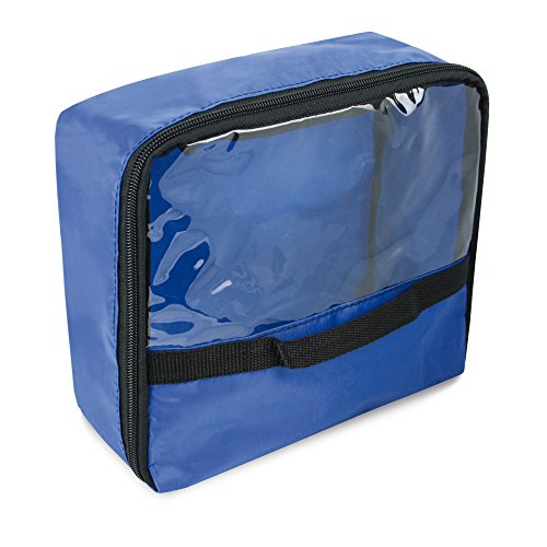 Funda modular de nailon azul 22 x 20 x 10 cm