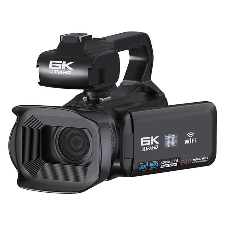 Generic 64MP 6K Digital Video Camera Camcorder with 4-Inch Touch