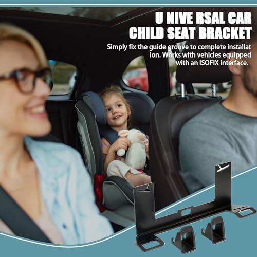 Kindersitzhalterung, sichere Fahrzeugsitzbasis, vielseitige Gurtbefestigung, 33 cm Auto-Rückhaltesystem, ideal für Limousine, LKW, Booster und Sicherheitsinstallation