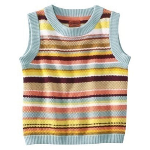 Shell Girls Sweater Shell Vest – Medium Blue