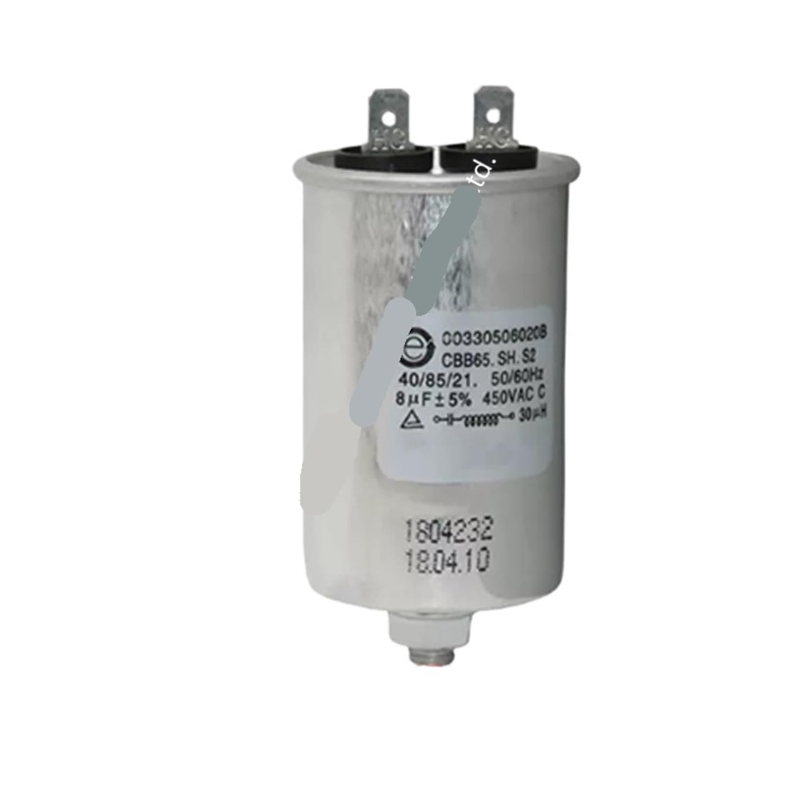 Condensateur machine à laver CBB65 pour réparer le cycle d'essorage