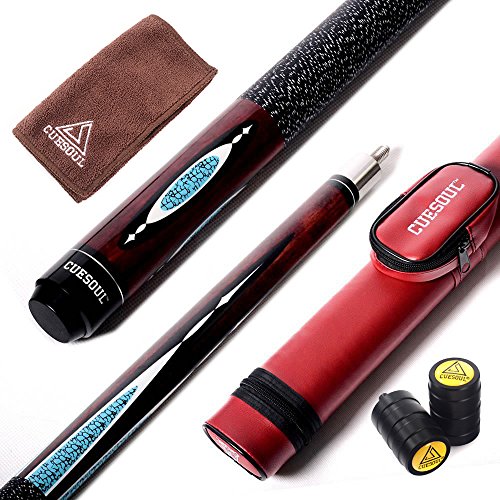 CUESOUL 58 Inch 19oz20oz Maple Billiard Stick Pool Cue Set 11.5mm13mm Tip[Weight Adjustable] product thumbnail 16