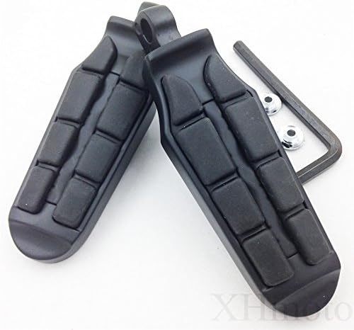 Miniatura 9 de HK Group Kit de montaje de clavijas de carretera ajustables para motocicleta con reposapiés para H-D Sportster 883 1200 Street Bob Softail CVO