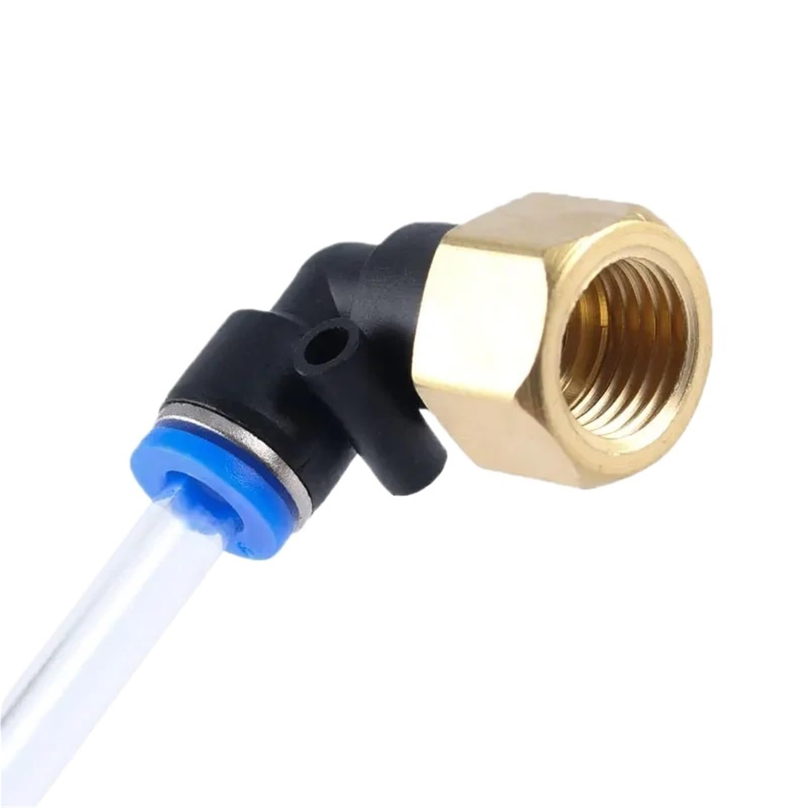 Raccordo pneumatico per connettore aria PC/PCF/PL/PB/PLF 4/6/8/10/12 mm Filettatura 1/8 1/4 3/8 1/2 raccordi rapidi per tubi flessibili (OD10mm-3I8, SL)