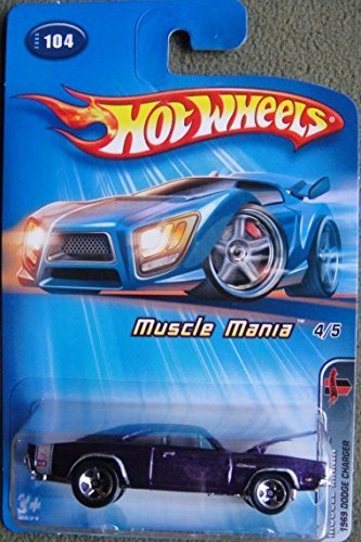 Amazon.com: Hot Wheels 1969 Dodge Charger - Muscle Mania