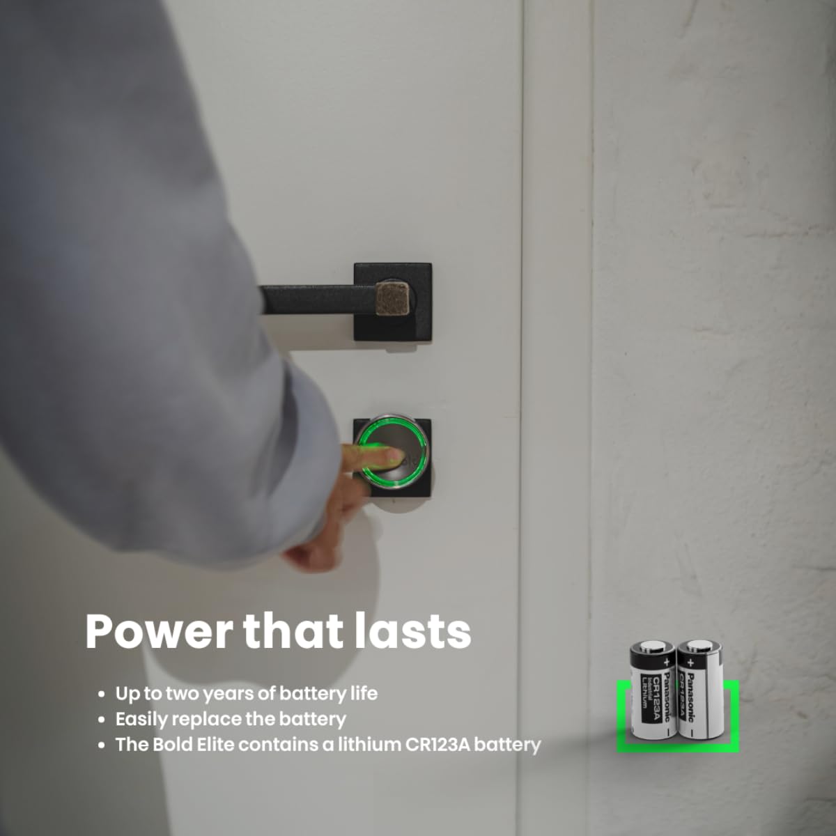 Bold Smart Lock - Cerradura de cilindro inteligente SX-35 - Plateado