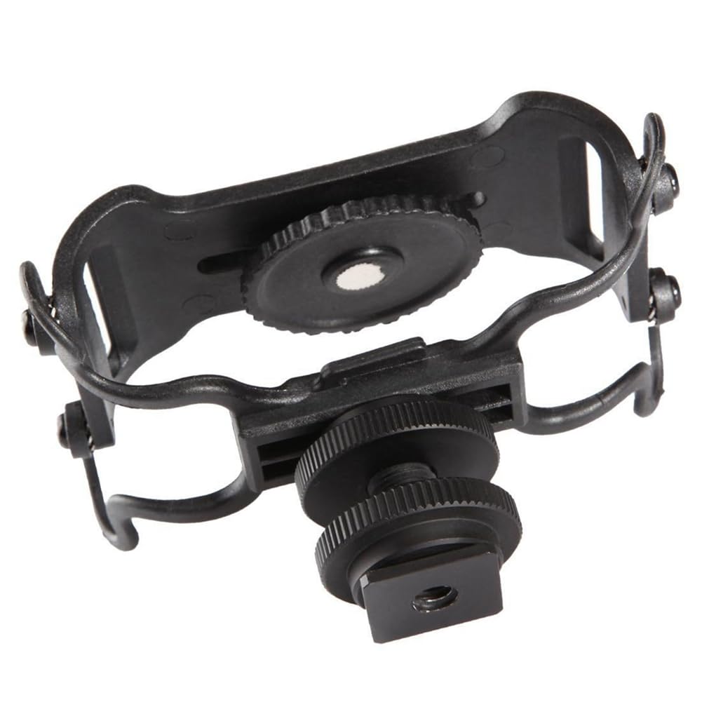 Soporte universal para grabadoras portátiles PCM-M10 H6 IS-12 con suspensión antichoques.