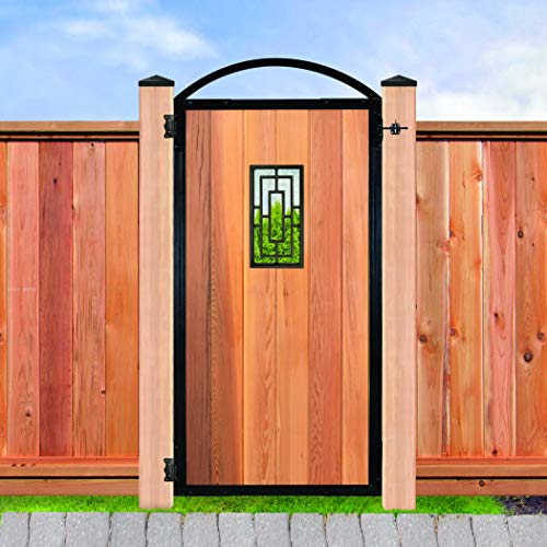 Nuvo Iron Us-Pcp12Blk Us-6X6 Eazy Pyramid Cap, 6" X 6" (Fits Over 6” X 6” Nominal Usa Retailers Square Posts), Black #TOP1