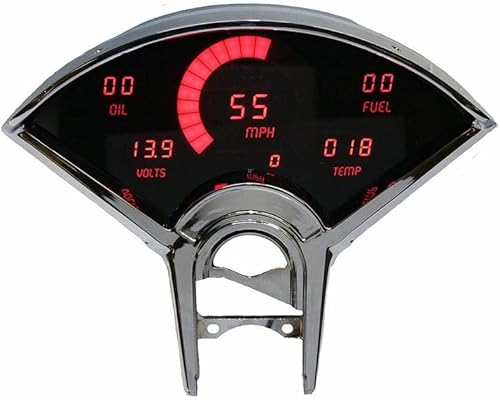 Miniatura 2 de Chevrolet Bel-air Digital Dash 1955-1956 Rojo