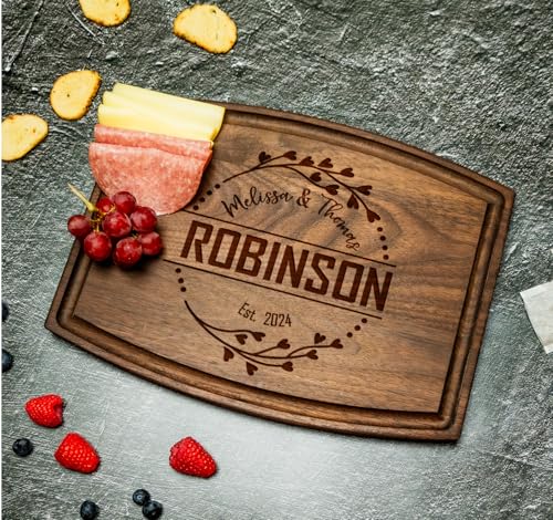 Tabla de cortar rectangular personalizada de madera miniatura 5
