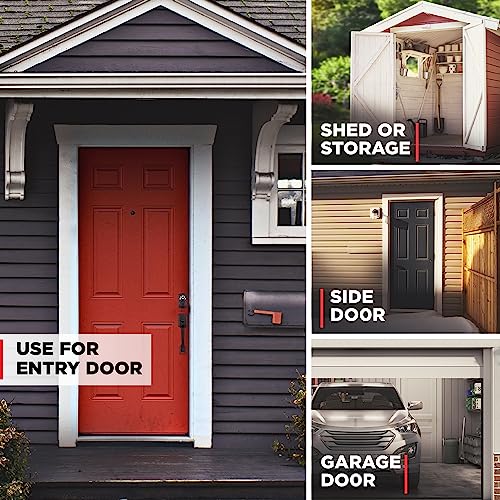 Kwikset Powerbolt 240 5-Button Keypad Venetian Bronze Traditional Electronic Deadbolt Door Lock, Featuring Convenient Keyless Entry, Customizable User Codes and Auto-Locking thumbnail 2