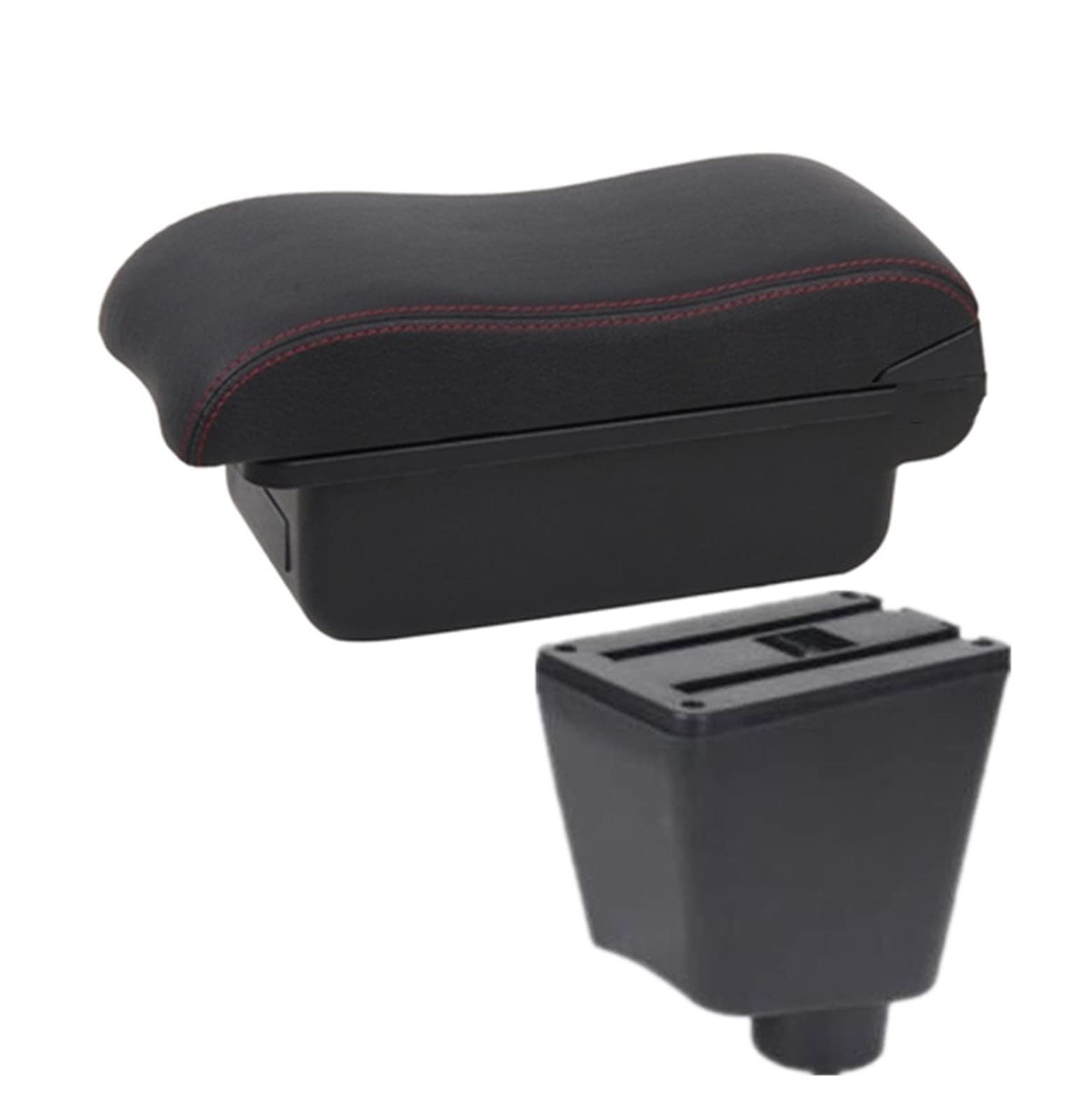 For Renault For Captur For Clio 4 Car Armrest Box Car Accessories Storage Box Holder Ashtray USB 2015-2018(A1 No USB)