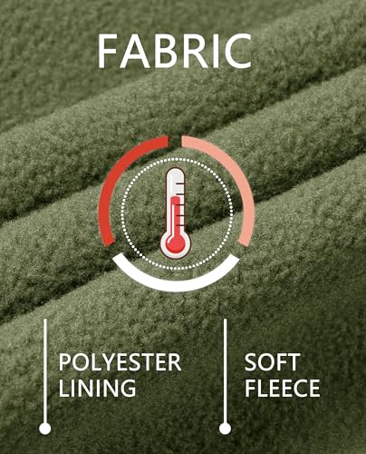 TACVASEN Men's Tactical Fleece Jacket Heavyweight Military Hoodie with 6 Pockets Winter Warm Coats Windproof Outdoor3