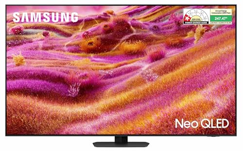 Image of Samsung 138 cm (55 inches) 4K Ultra HD Mini-LED Neo-QLED Smart TV QA55QN90FAULXL