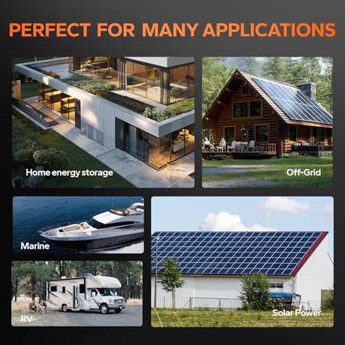 Image of LiTime 24V 280Ah LiFePO4 Lithium Battery - 7168Wh, 4000+ Deep Cycle, Built-in 200A BMS, Low-Temp Cutoff for Solar, Home, RV, Marine Backup Power