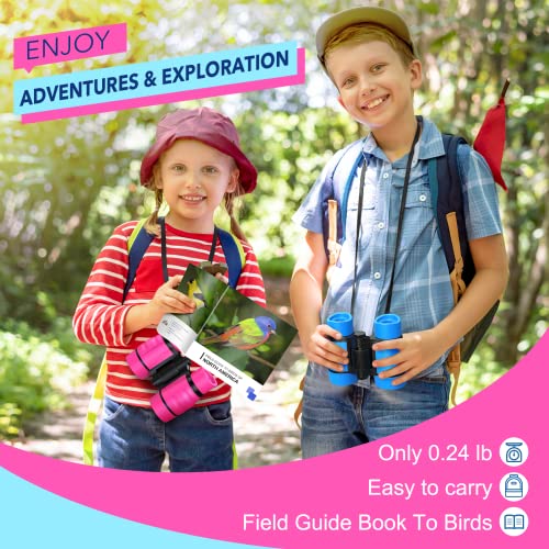 Let'S Go! DJWYJ-SPINK Toys For 3-7 Year Old Girls: Let'S Go! Binoculars thumb #1
