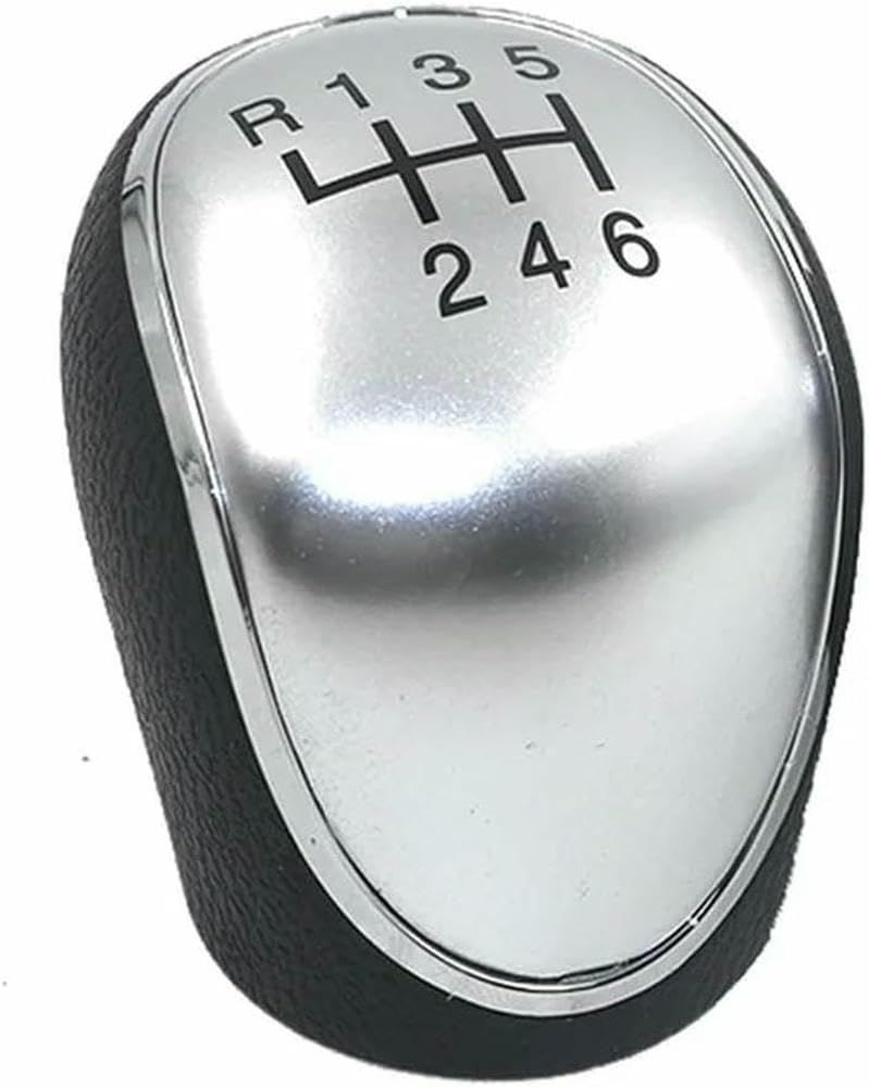 Gznbb Silver Car Manual Gear Shift Knob Boot Cover Gaiter Lever Shifter Handle Stick, For Hyundai Ix35 2012-2016