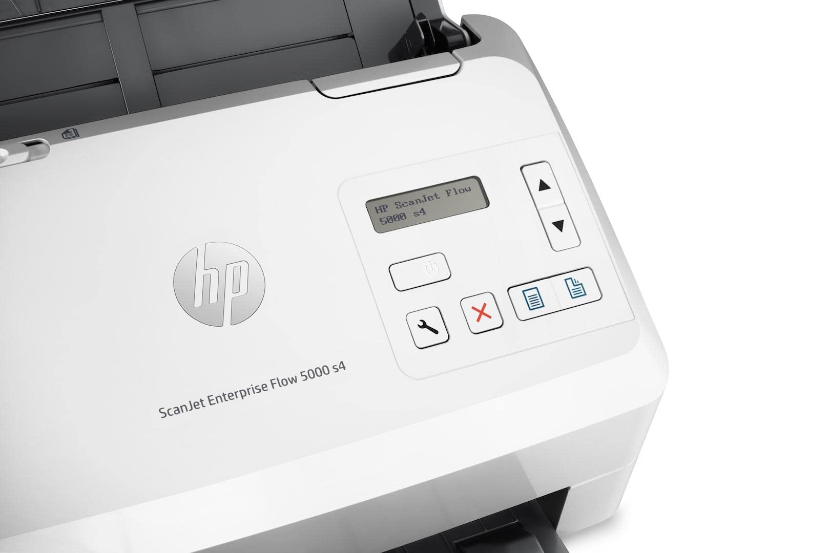 HP Scanjet Enterprise Flow 5000 S4/ L2755A, Doppia Scansione a Singolo Passaggio, Formato A3, Professionale per Documenti e Immagini, Piccolo e Sottile, Bianco