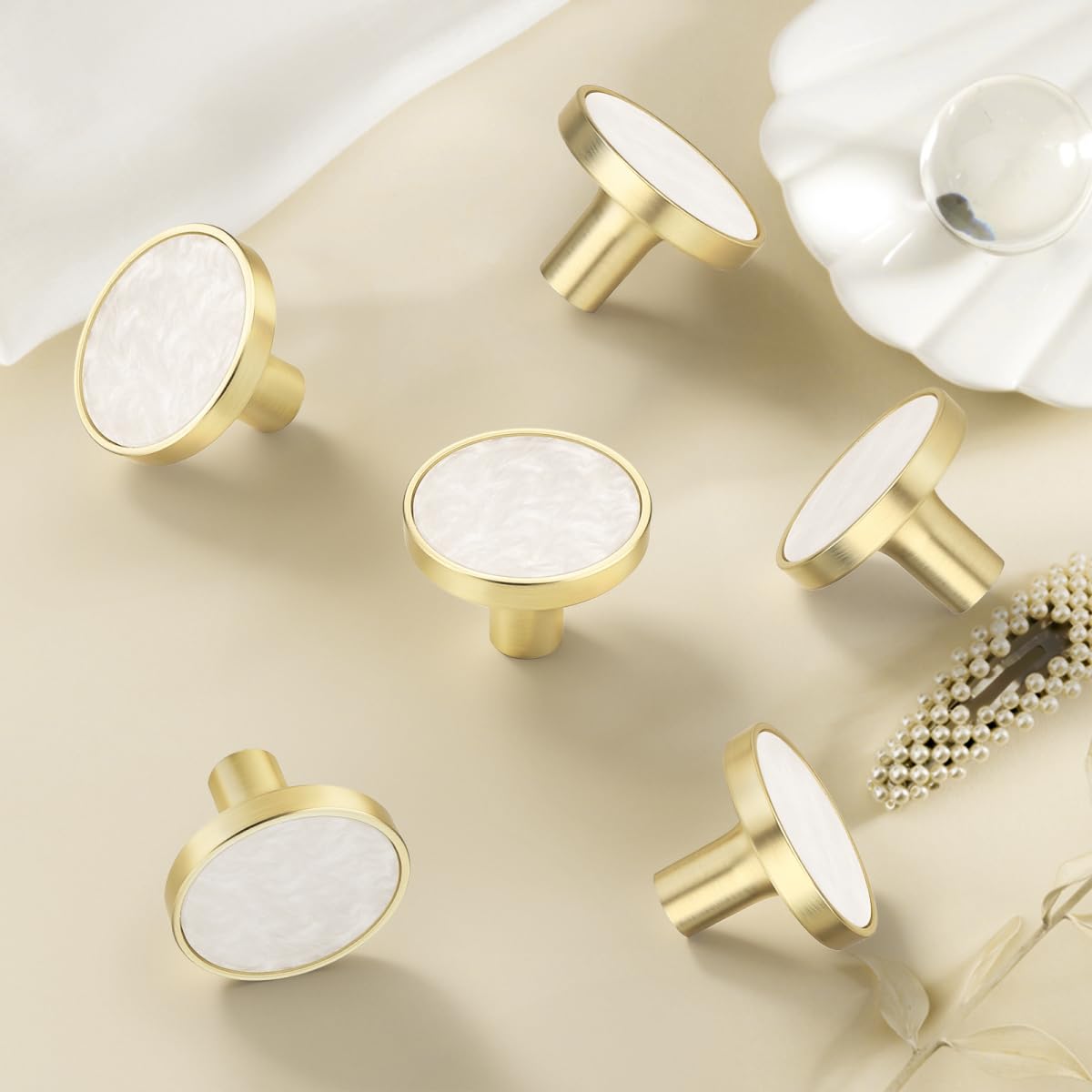 White Cabinet Knobs - Upgrade Your Furniture -2