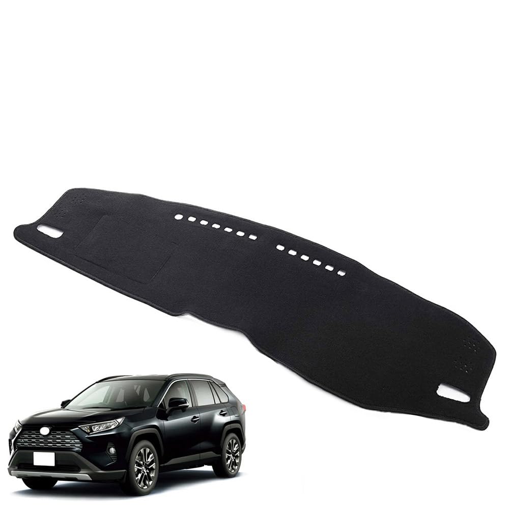 Amazon | [Sunland]トヨタ RAV4 50系 ダッシュボードマット ブラック