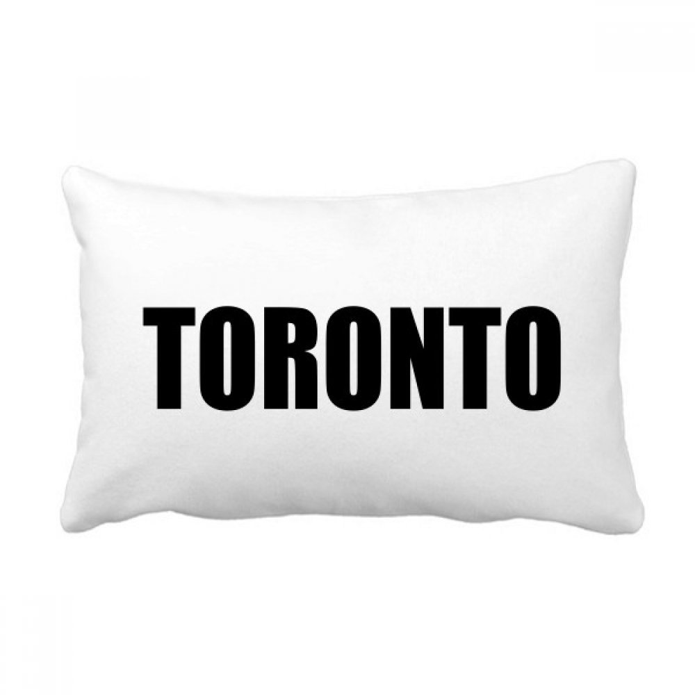 Coussin Toronto multicolore 16x24 pouces : sublimez votre canapé avec une touche canadienne