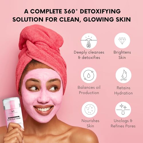 Voguenow VN-CLAY-STICK-MASK-P4 Green Tea Mask Stick Set Of 4 - Green Tea Matcha, Rose, Turmeric Vitamin C, Dead Sea Mud Mask For Deep Cleanse, Detox & Face Brightening - Purifying Facial Clay Stick Masks Deep Pore Cleanser thumb #1