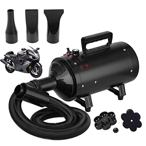 2800W Motorbike Dryer,Car Bike Air Dryer Blower,- Powerful,Portable Bike Dryer for Drying,Dusting,Drying and Valeting Motorcycles and Other Vehicles Inaccessible Areas with High Pressure Air Flow