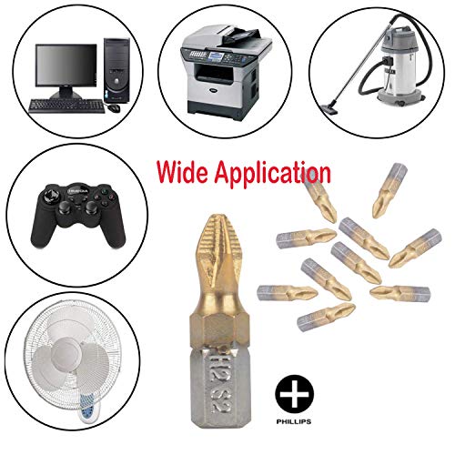 Bluesees - Set di punte per cacciavite in titanio