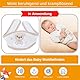 Baby Wärmekissen - Wärmegürtel Kirschkerne - Kirschkernkissen für Babys & Kleinkinder - Körnerkissen bei Bauchweh & Blähungen - Geschenk zur Geburt & Taufe