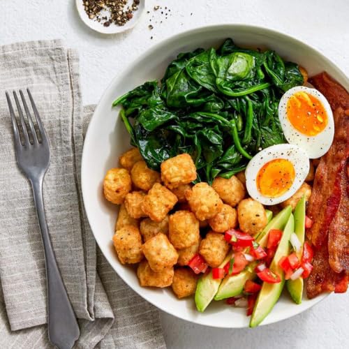 Alexia Crispy Seasoned Potato Puffs Roasted Garlic and Cracked Black Pepper 19 oz Frozen — view 6