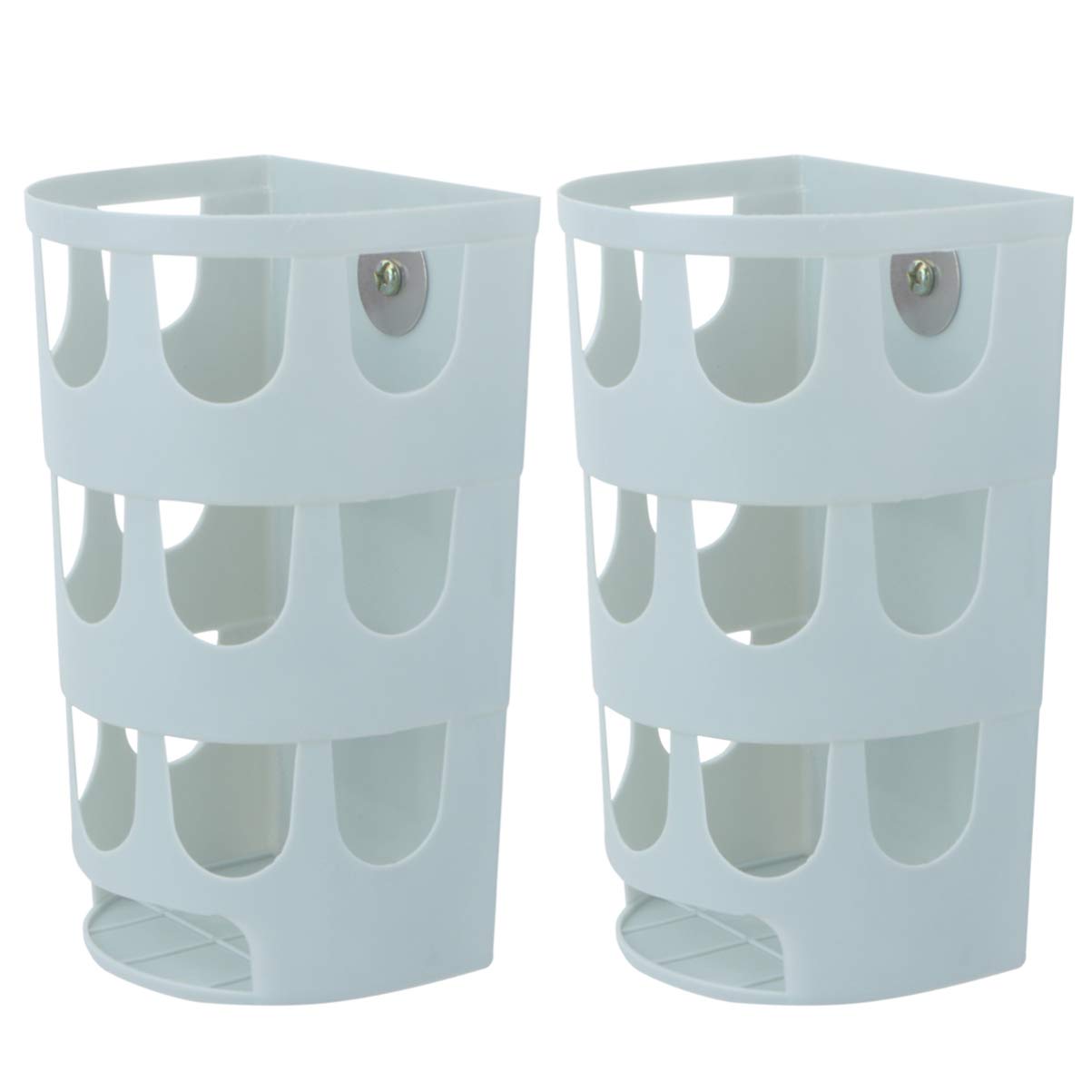 POPETPOP 2pcs Rabbit Hay Feeder Bunny Grass Manger Hay Rack, Keep Neat and Reduce Hay Waste for Guinea Pig, Chinchilla, Hamster (Random Color)