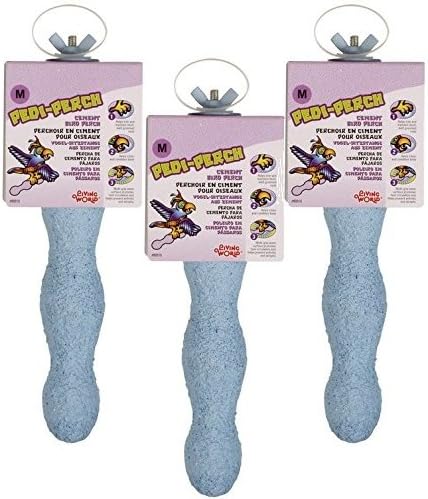 (3 Pack) Living World Pedi-Perch, Medium, Colors May Vary