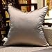 Avigers 24 x 24 Inches Chinese Style Grey Splash-Ink Cushion Cases Luxury Throw Pillow Covers Decorative Pillows for Couch Living Room Bedroom Car 60 x 60cm