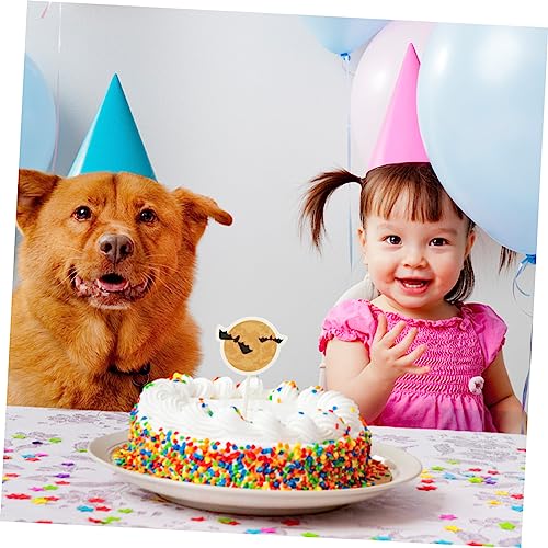 ERINGOGO 22 Unidades Inserção De Bolo De Halloween Meleca Falsa Topos De Bolo Do Dia Das Bruxas Bolo