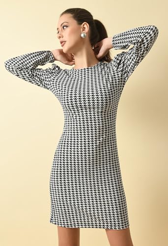 Image of ARBITER COLLECTION Women Mini Dress (73 Check )
