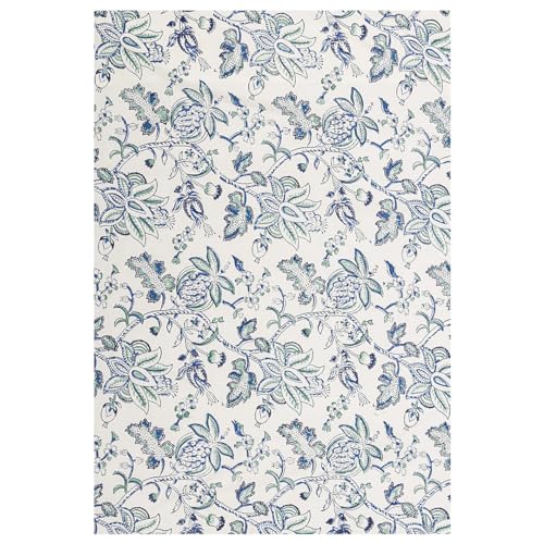 Image of Gulnaar Premium Hand Block Printed Bedsheet | Bed Spread Flatsheet Bed Sheet | Pure Cotton | Double Bed Queen Size 90 inchx108 inch | 300 TC Long Staple Cotton | 2 Pillow Covers | Floral Print